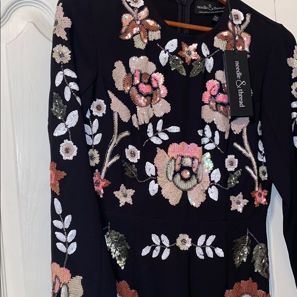 Needle & Thread hand embroidered dress - Picture 9 of 9